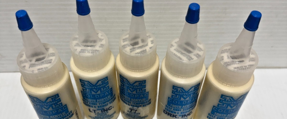 Lot of 24 assorted Dental Acrylic Powders