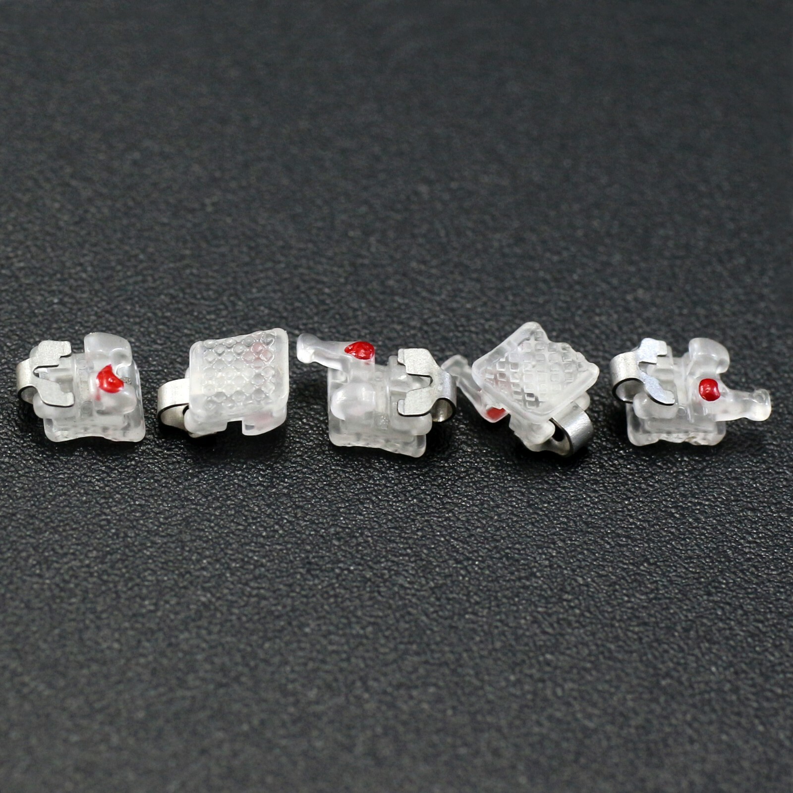 Orthodontic Self Ligating Ceramic Bracket Aesthetic AO Empower Clear Style Roth
