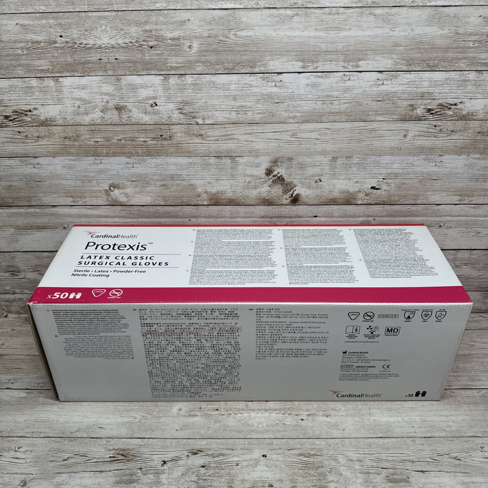 Protexis Latex Classic Surgical Gloves Cardinal *1 Box* Size: 6 *See Date*11-25