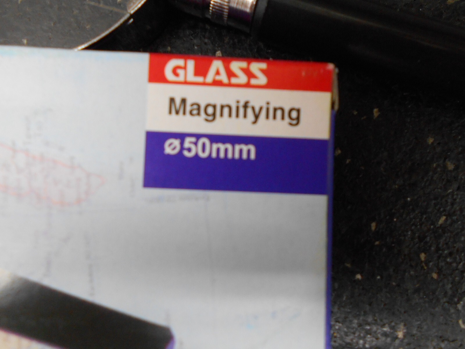 METAL FRAMED GLASS MAGNIFIER LENS 7105 3 2” DIAMETER 5x MAGNIFICATION BOX OF 12
