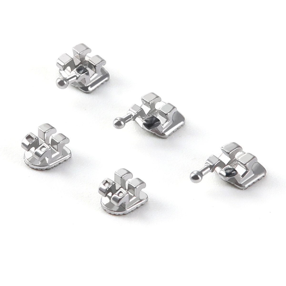AZDENT Dental Ortho Brackets Braces Monoblock MIM Mini Roth MBT 022 /018 Metal