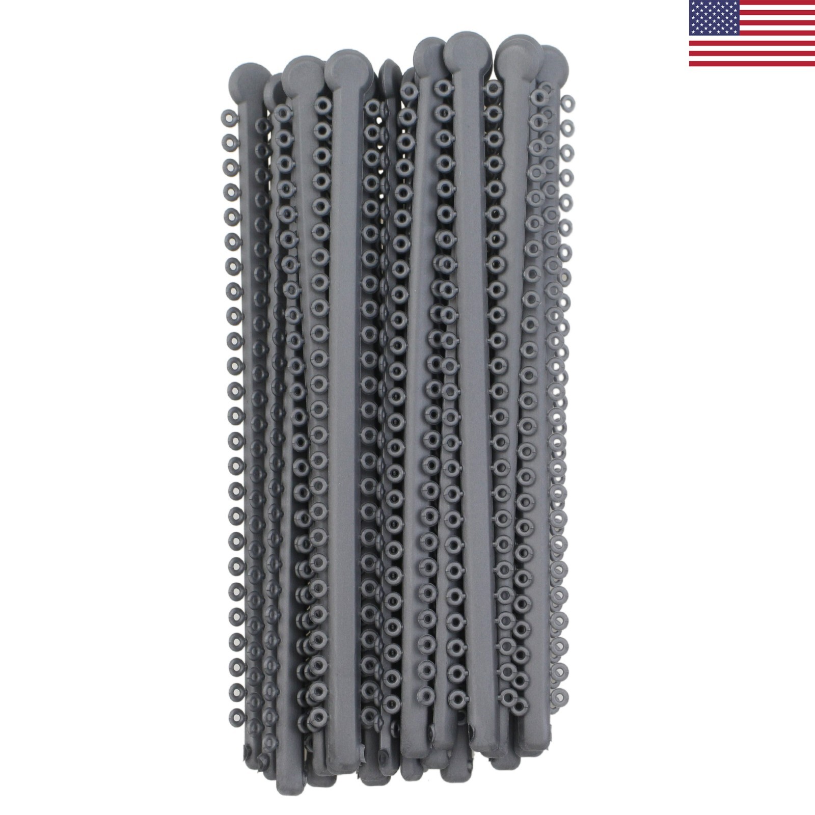 Dental Orthodontic Ligature Ties 1040 Pc Multi-Colors Super Elastic Rubber Bands