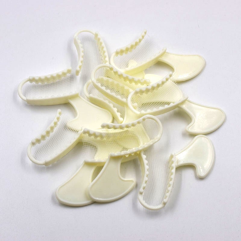 50 (1 Bag) Dental Bite Registration​ Impression Triple Trays Tray Mold Posterior