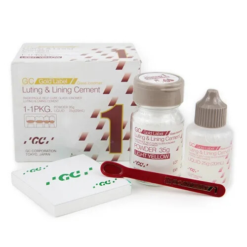 GC Gold Label 1 Luting & Lining GIC (Worldwide Free and Fast Shipping)