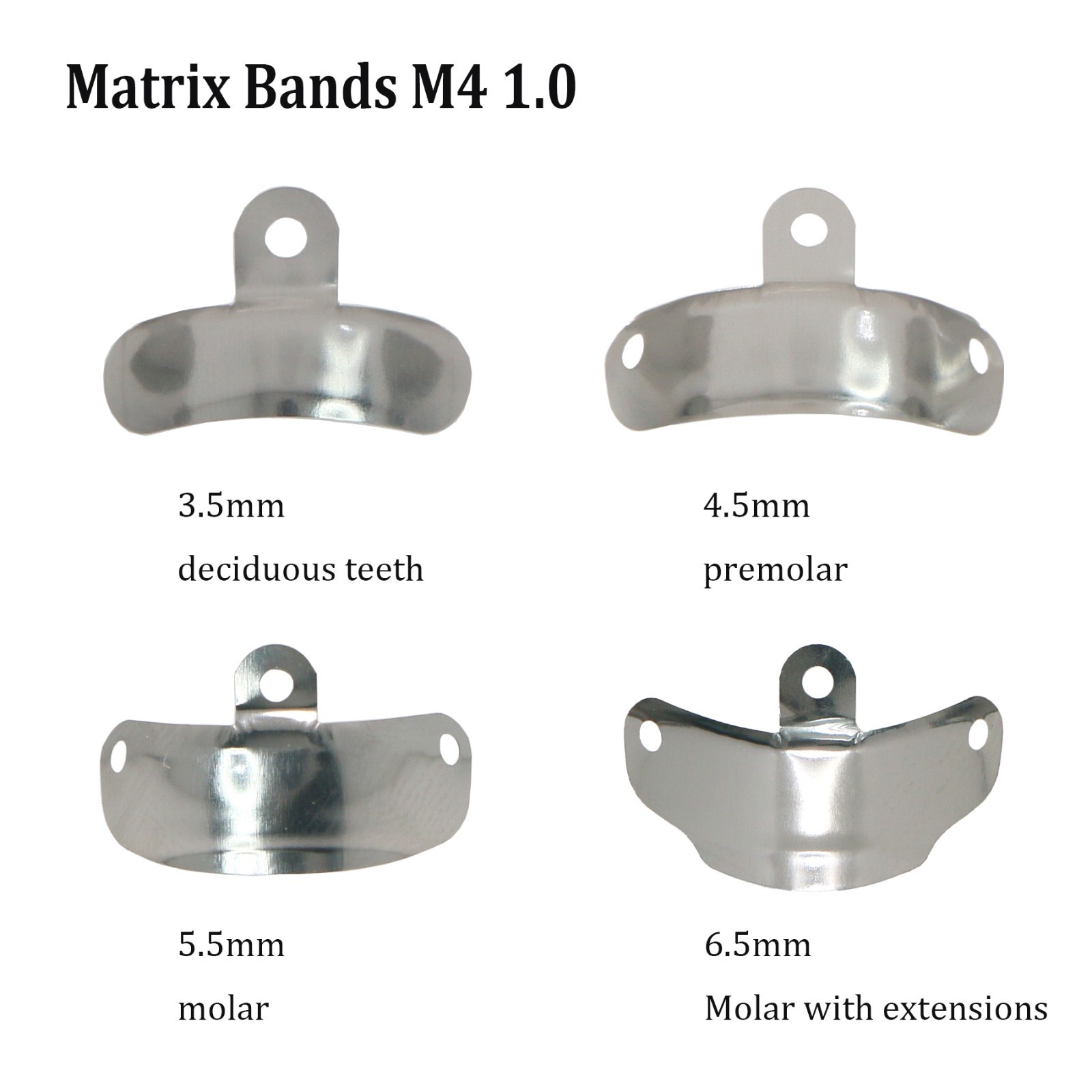Dental Matrix Bands Ring Sectional Matrice Clamp Fit Garrison Palodent V3 System