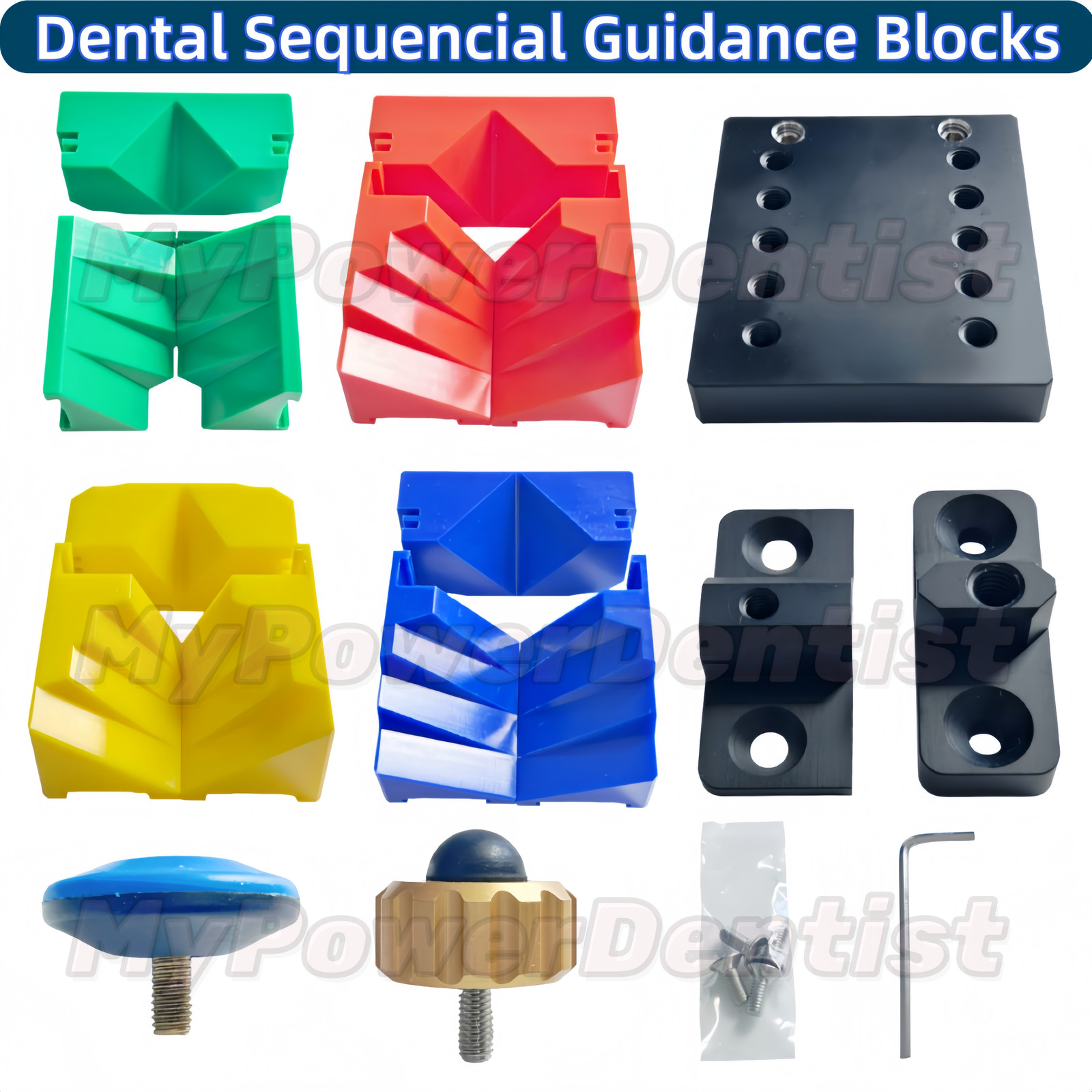 Dental Sequencial Guidance Blocks Incisal Table Front Tooth Diagnostics Fit GMMA