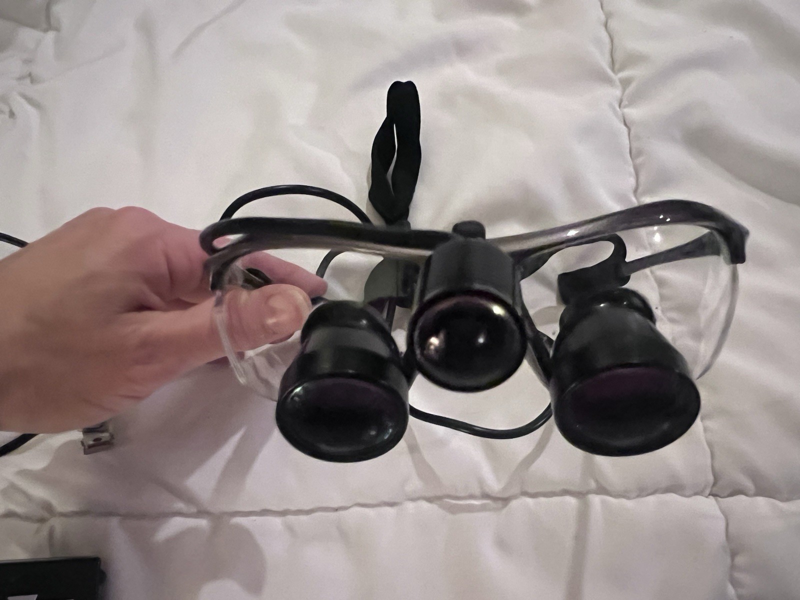 Sheer Vision Loupes 2.5 xx, Grey sport Frame. Light Included!