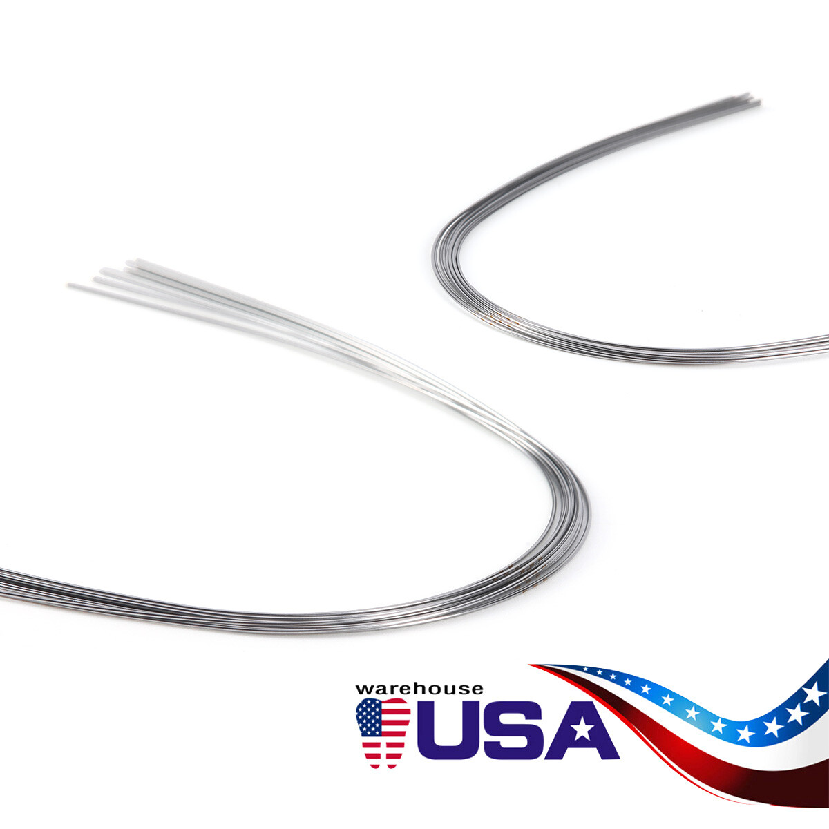 AZDENT Dental Ortho Super Elastic Niti Arch Wires Round /Self-ligating Brackets