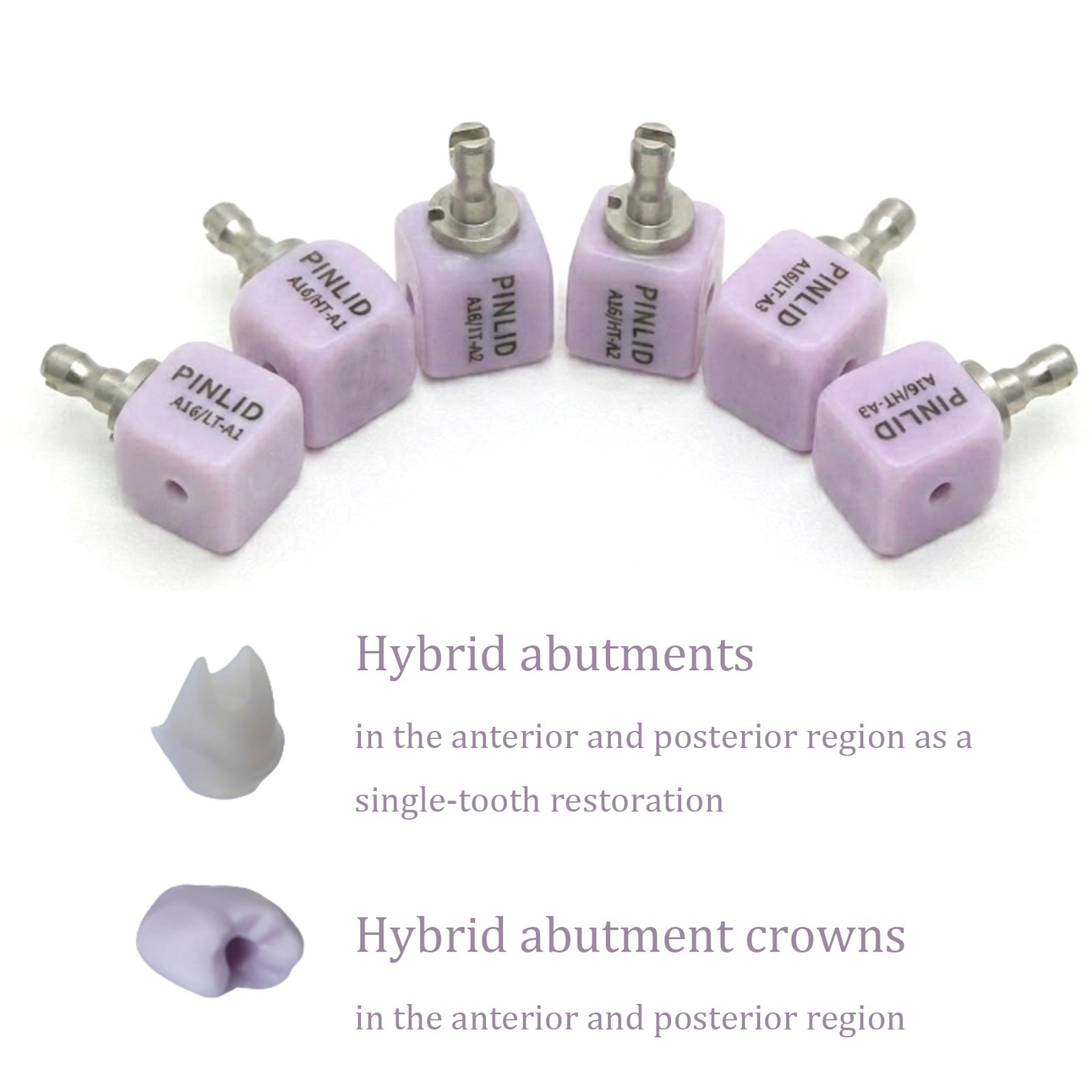 A16 CAD CAM Ceramic Blocks CEREC Compatible Dental Milling Lithium Disilicate