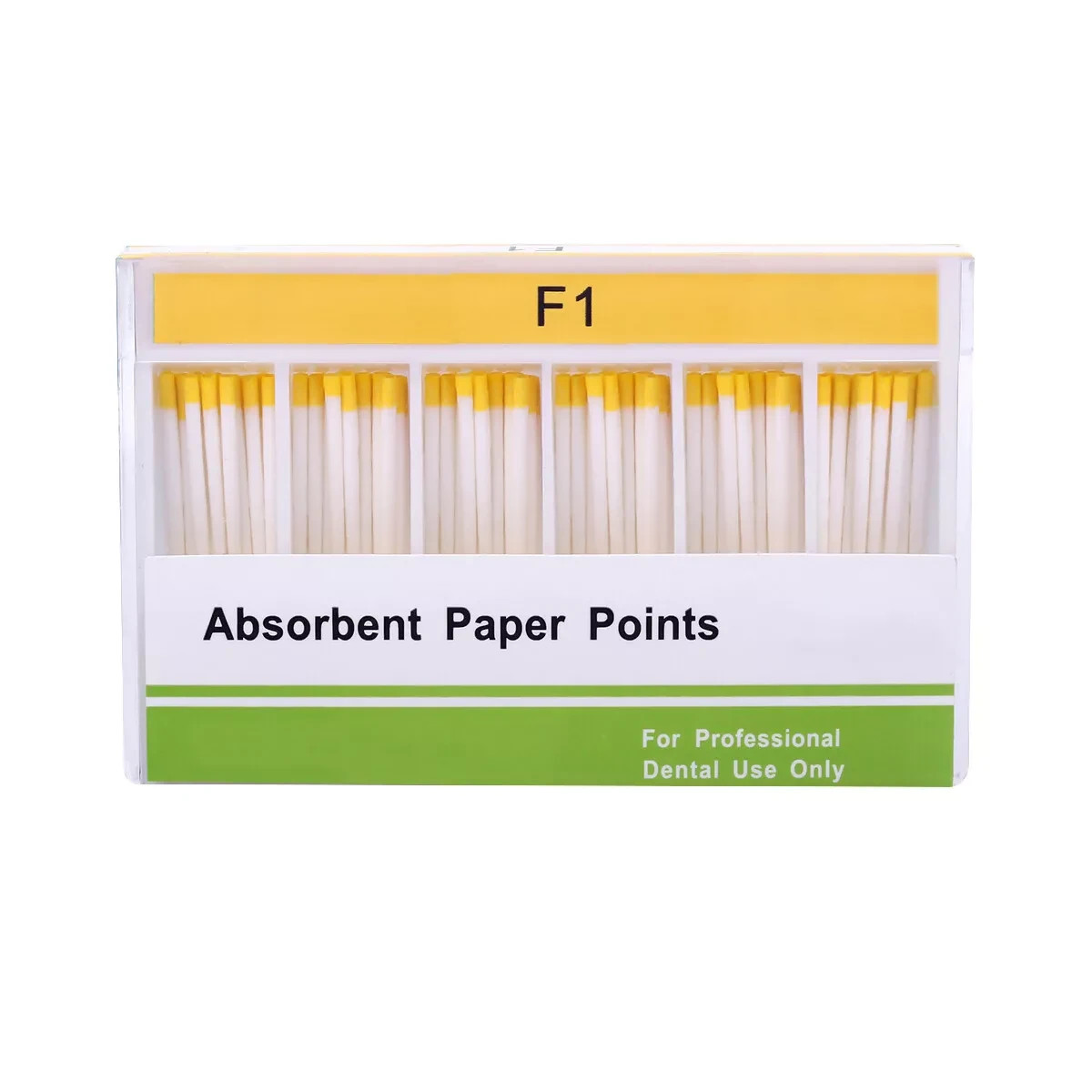 1-100 Dental Endo Root Canal Absorbent Paper Points Taper Obturating Point F1-F3
