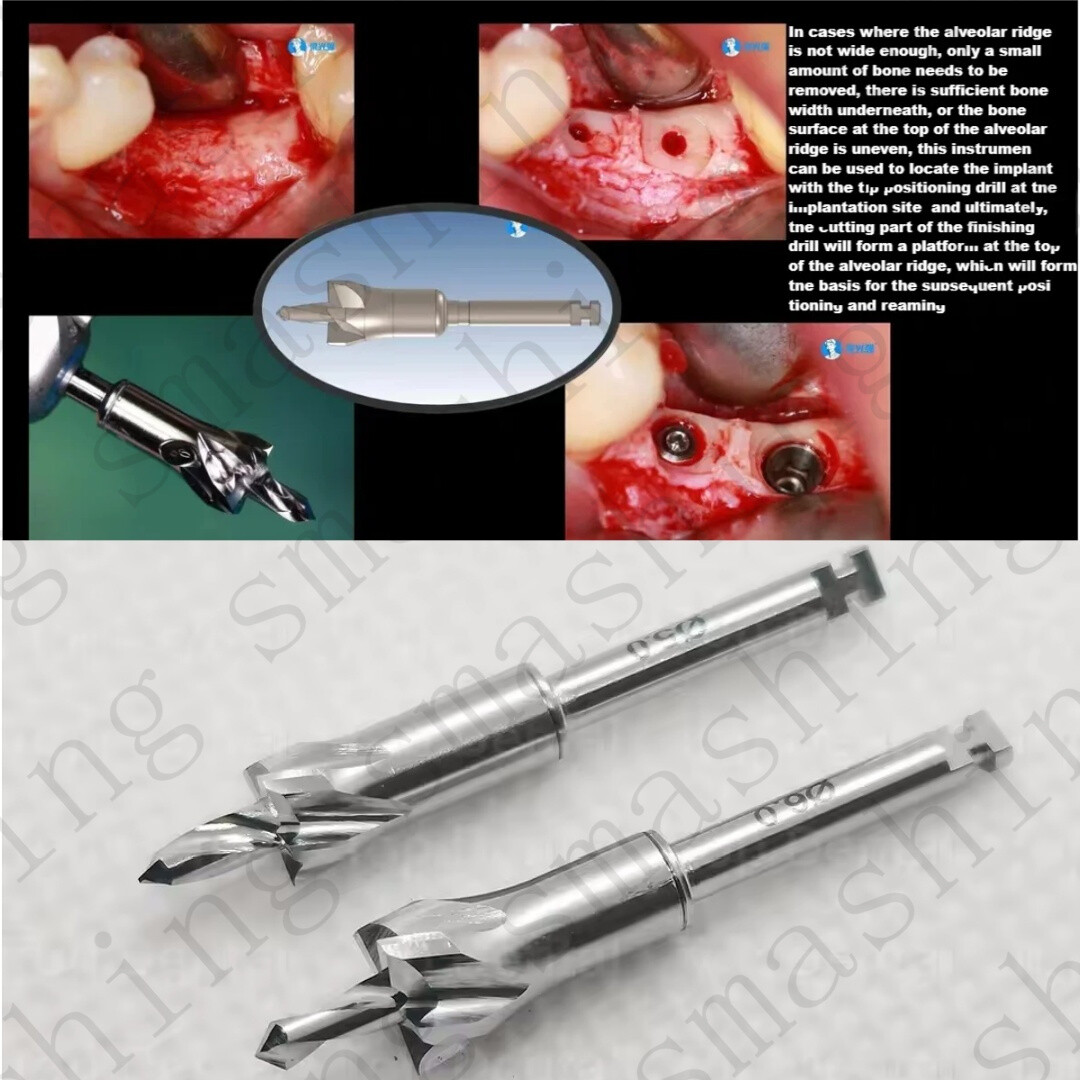 Dental Bone Profiler Grinding Bur Ridge Contouring Removal Drills Trimmer USA