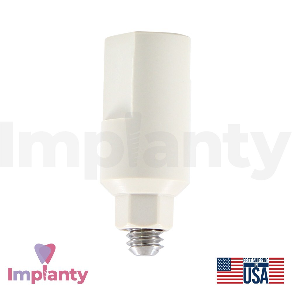 1x GDT PEEK Body Scan 7mm CAD/CAM Int Hex 2.42mm System Dental Prosthetic Lab