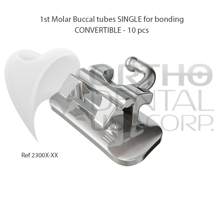 Dental Orthodontic Buccal tubes Roth or MBT .018 or .022 choose from the picture