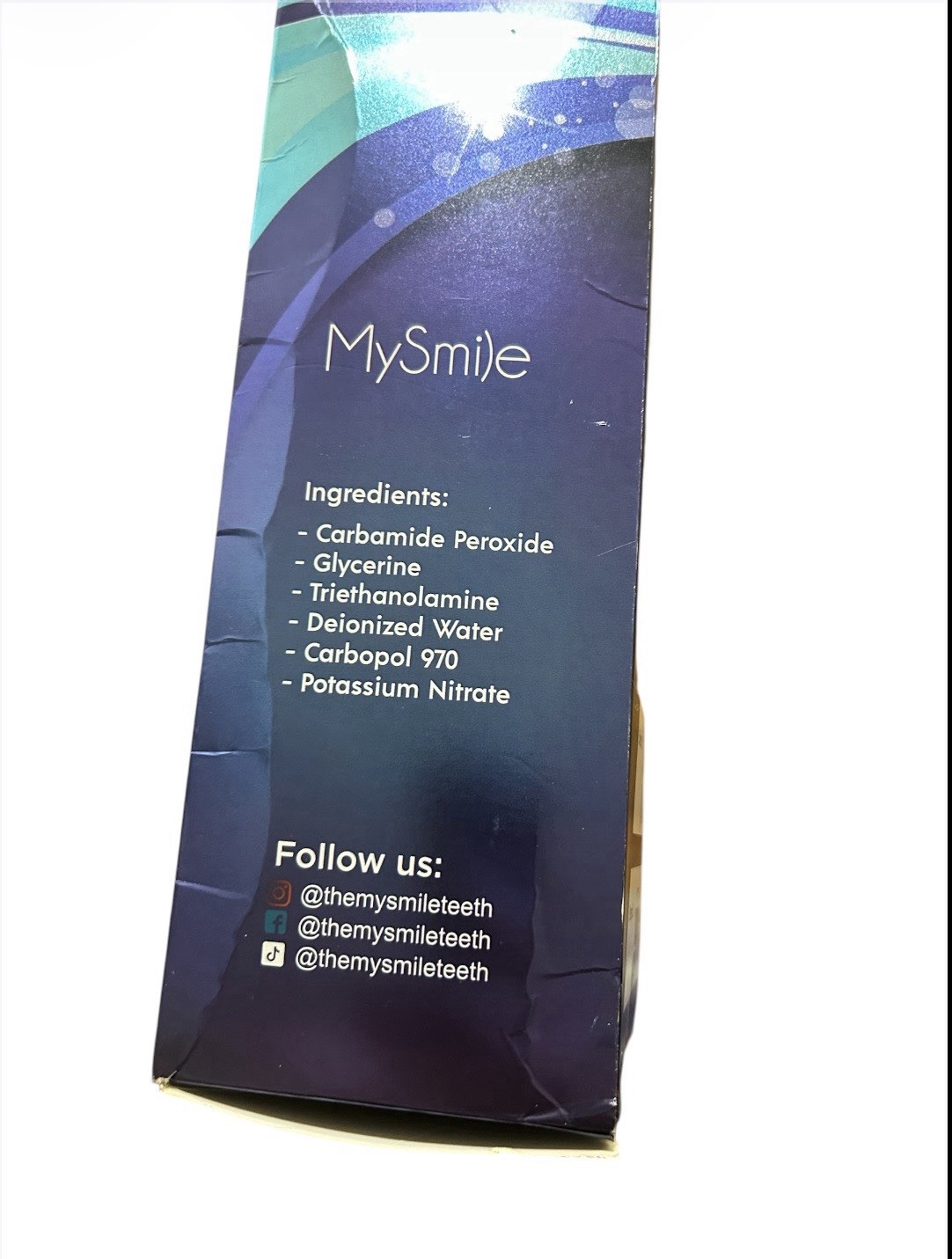 MySmile Diamond Deluxe Teeth Whitening Kit, Ultimate Strength, Exp 06/2027