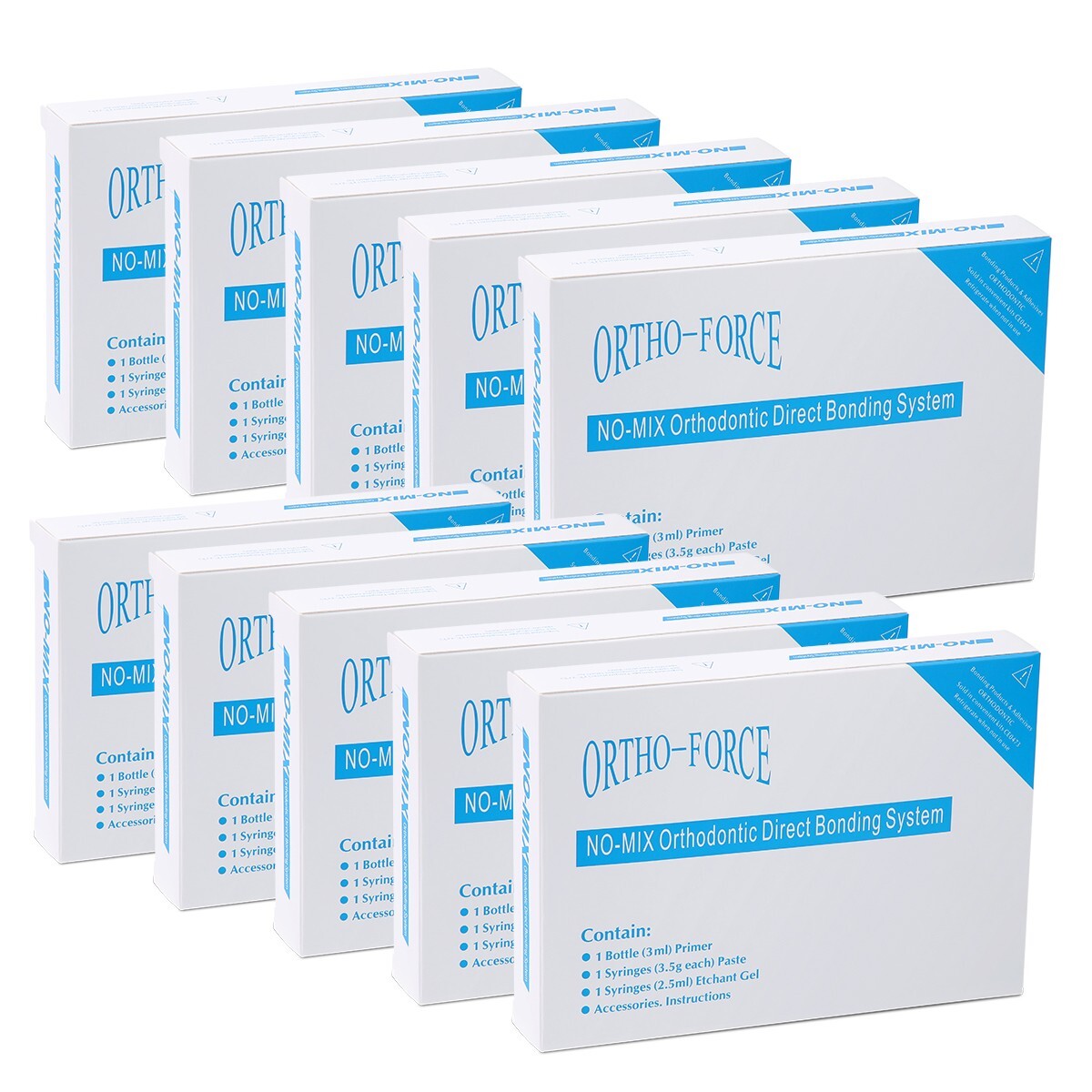 Dental Orthodontic Adhesive Resin Syringe Paste Kit Bonding For Brackets Braces