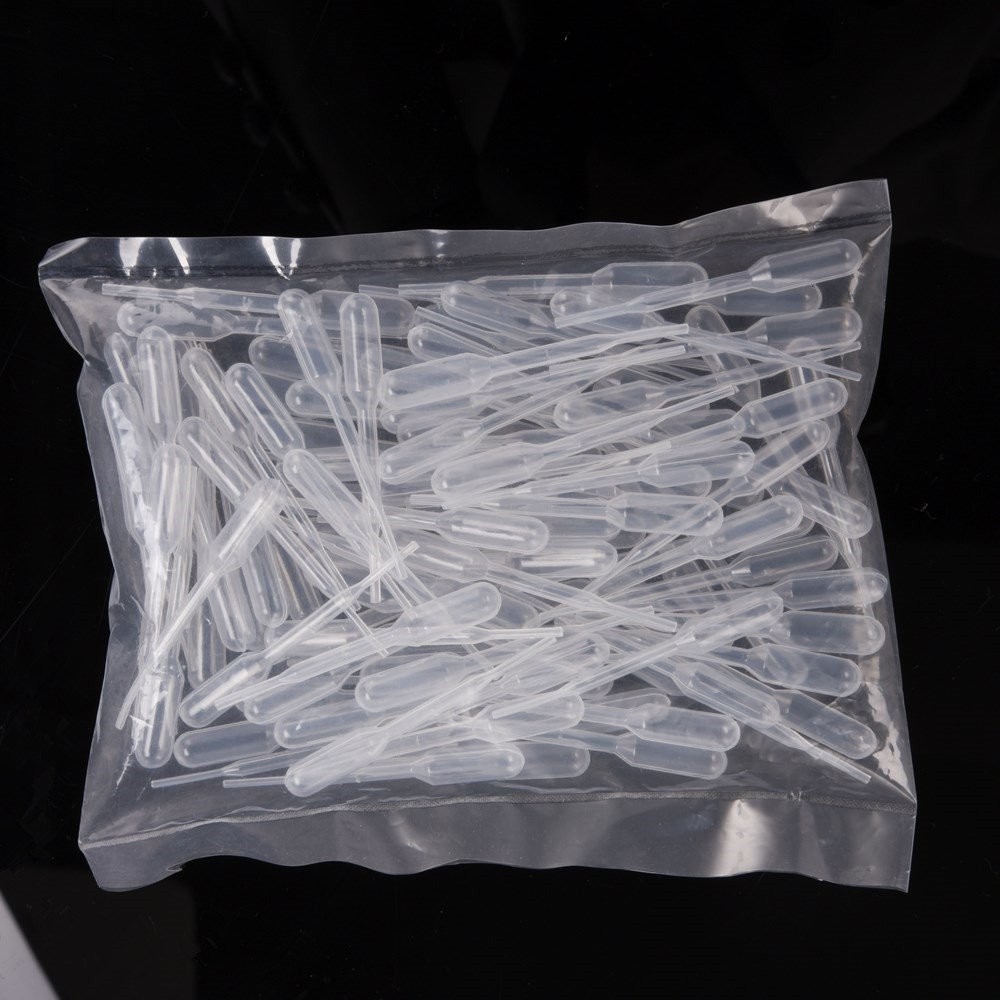 200 Pieces 0.2 ml Capacity Disposable Graduated Transfer Pipettes Dropper Polyet