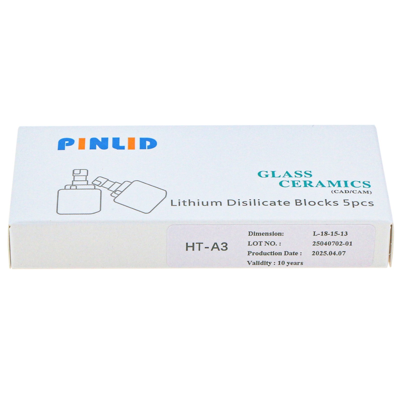 US C14 HT/LT Dental Emax Glass Ceramic Blocks Lithium Disilicate CAD/CAM CEREC