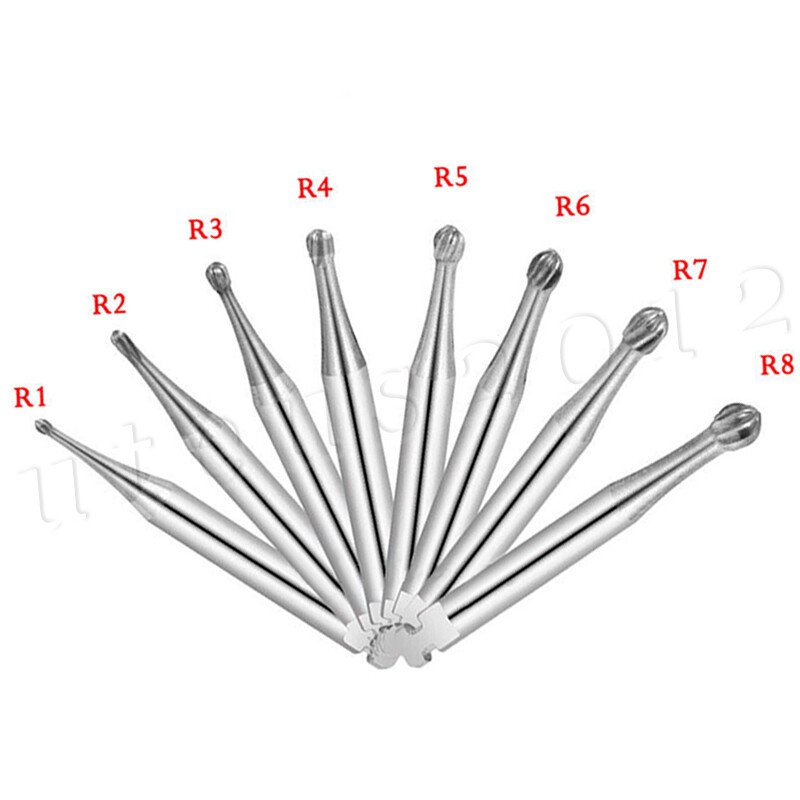 Dental Round Burs Carbide Latch Burs RA 1 2 3 4 5 6 7 8 LA Slow Speed PRIMA