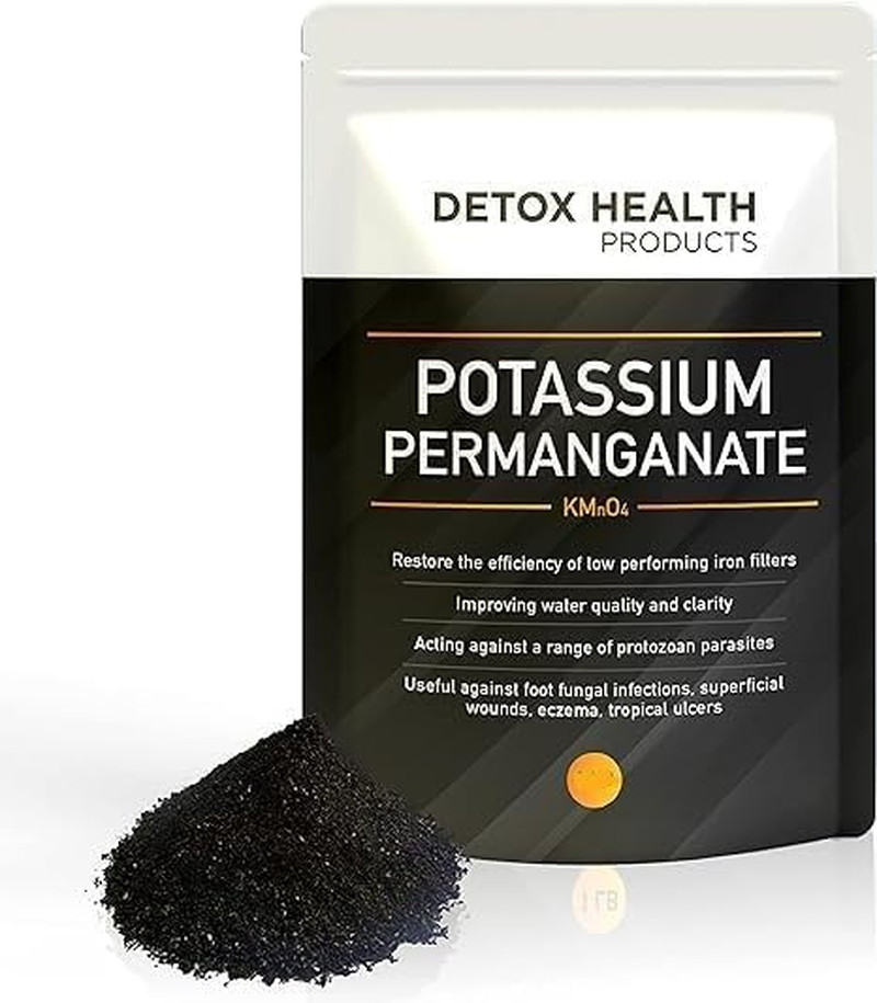 Potassium ~ Permanganate Crystal – Free Flowing Powder – Detox Health Products –