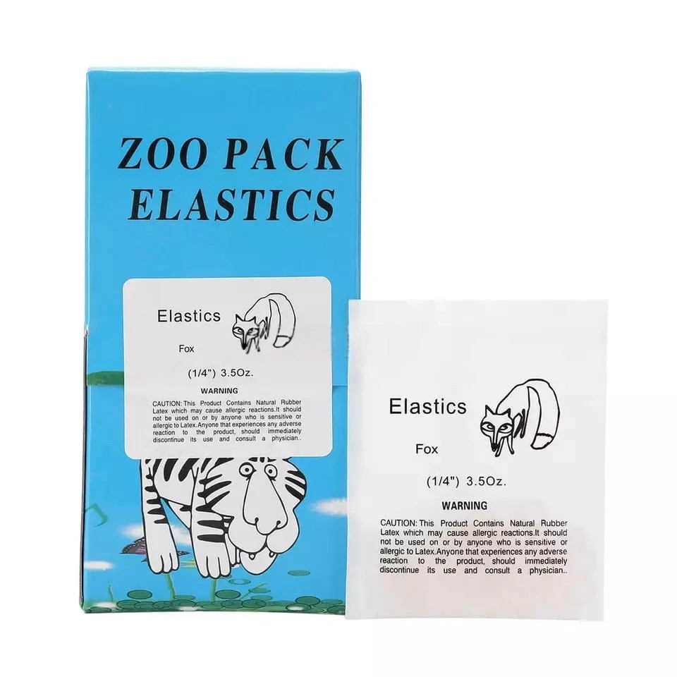 5Pcs Dental Ortho Elastics Rubber Bands Latex Braces 3.5oz 1/8 5000Pcs/Box