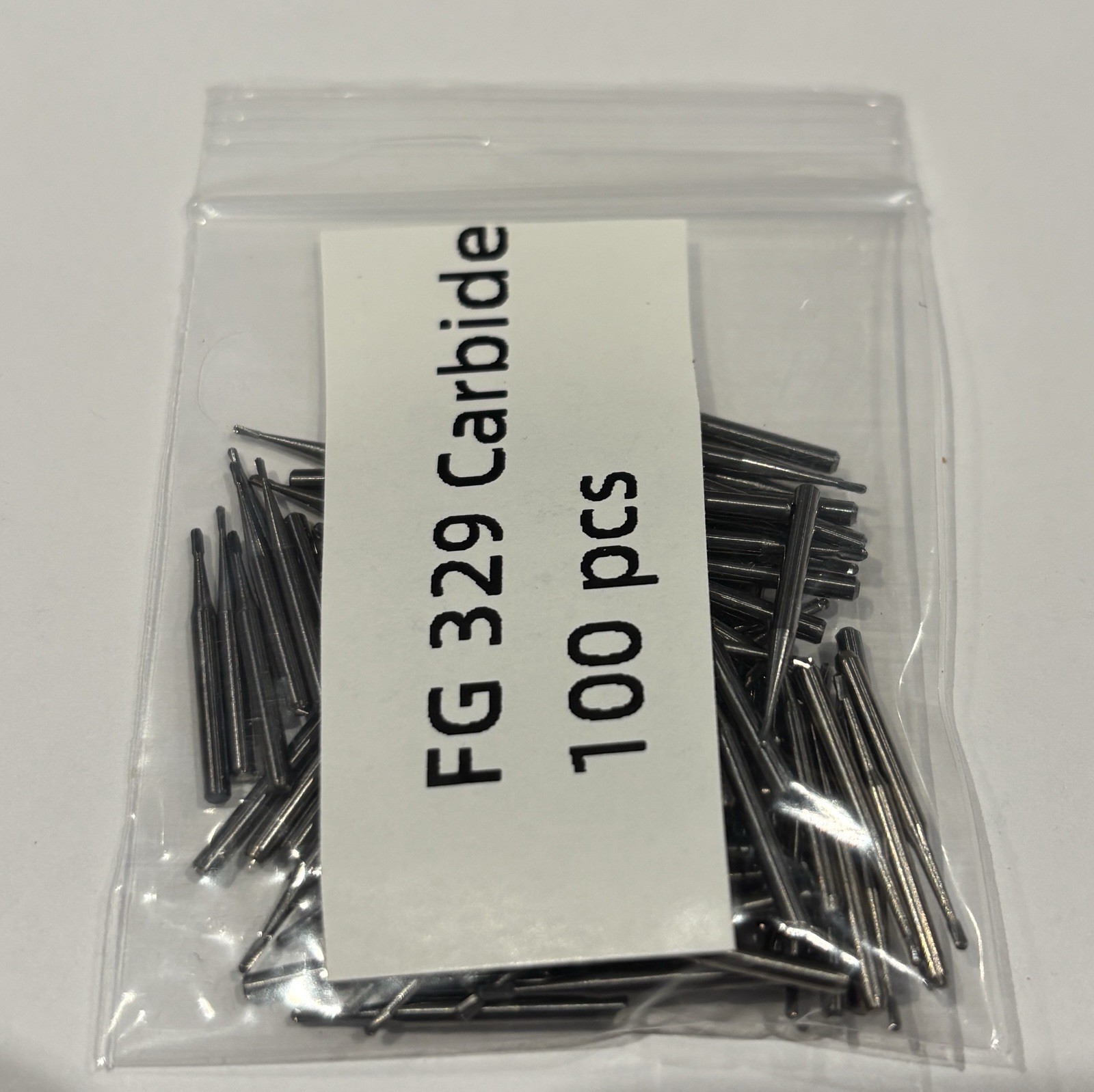 FG329 Carbide Burs Friction Grip Bulk Pack 100 Pieces