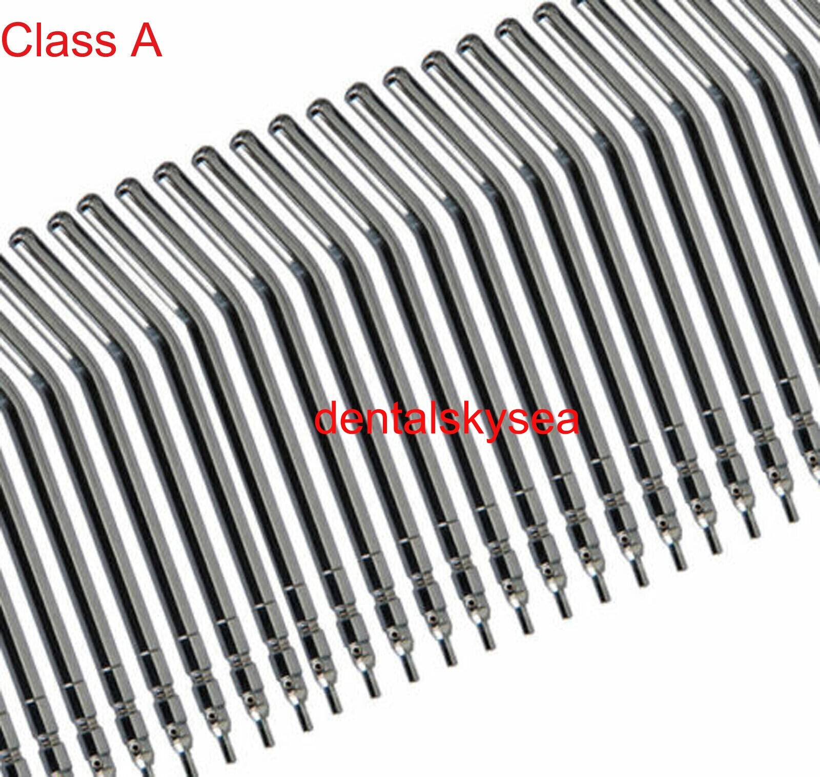50 Pcs Dental Air Water Spray Triple Syringe Autoclavable Nozzles/Tips/Tubes USA