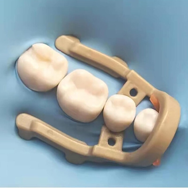 Dental Rubber Dam Sheets Clip Resin Distal Extenstion Premolar Clamps Long Short