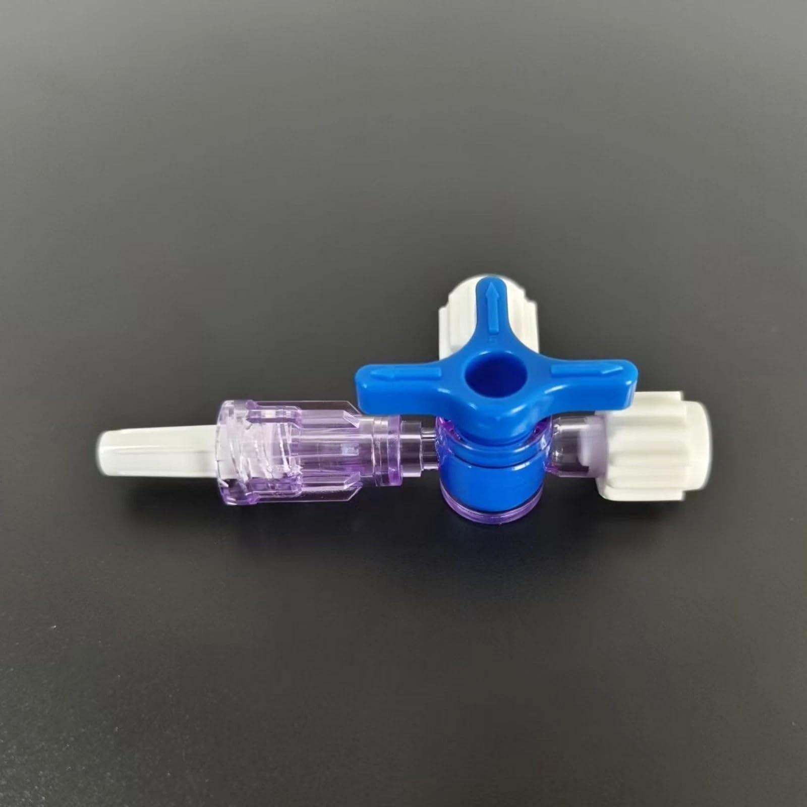 20 Pack 3-Way Luer Stopcocks, Sterile Connections for Veterinary & Lab Use