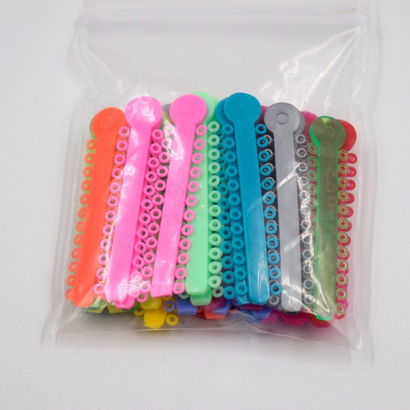 1040 Pcs Dental Orthodontic Ligature Ties Elastic Braces Rubber Bands Ligaduras