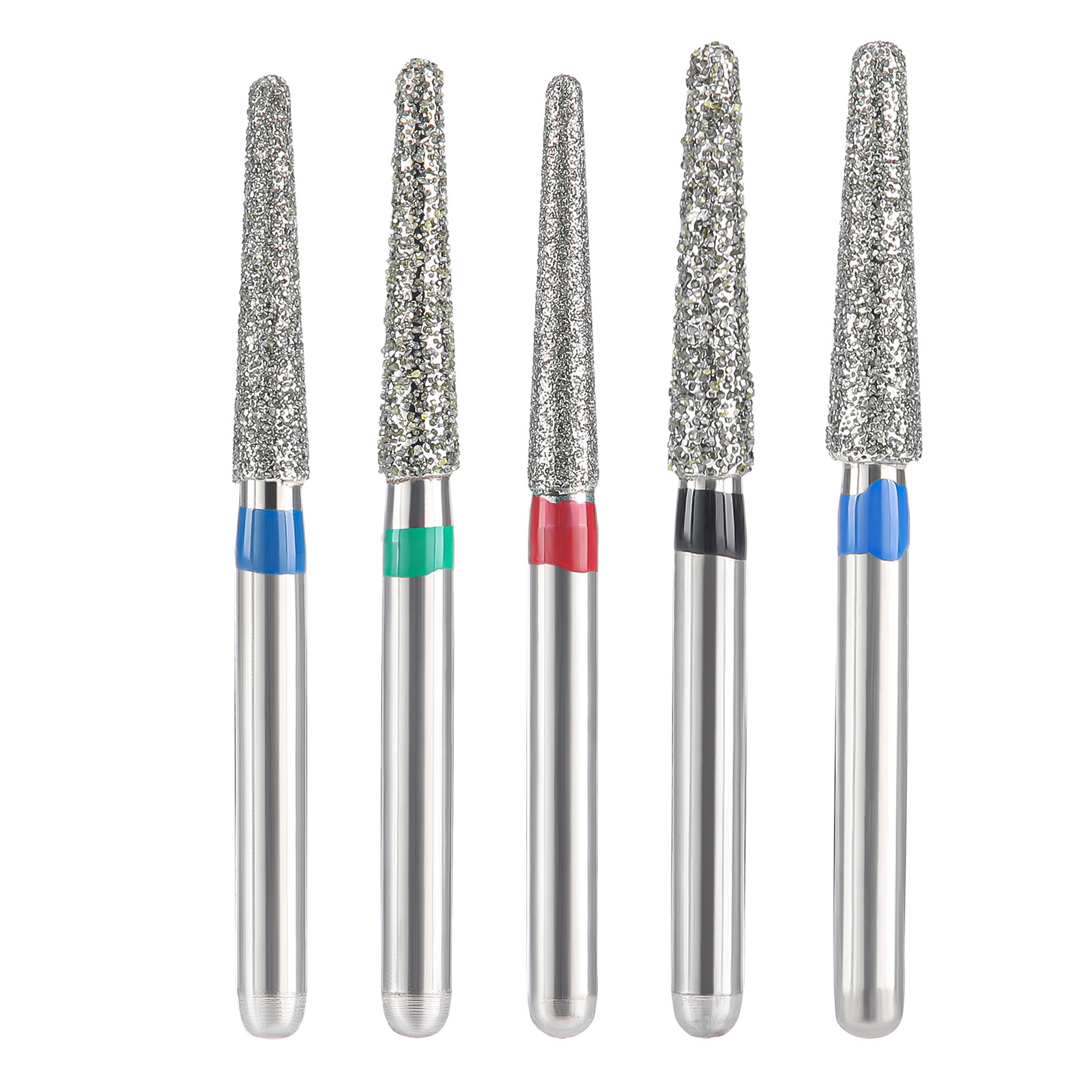 JMU Dental Diamond Burs FG For High Speed Handpiece Friction Grip Burs 5pcs/pk