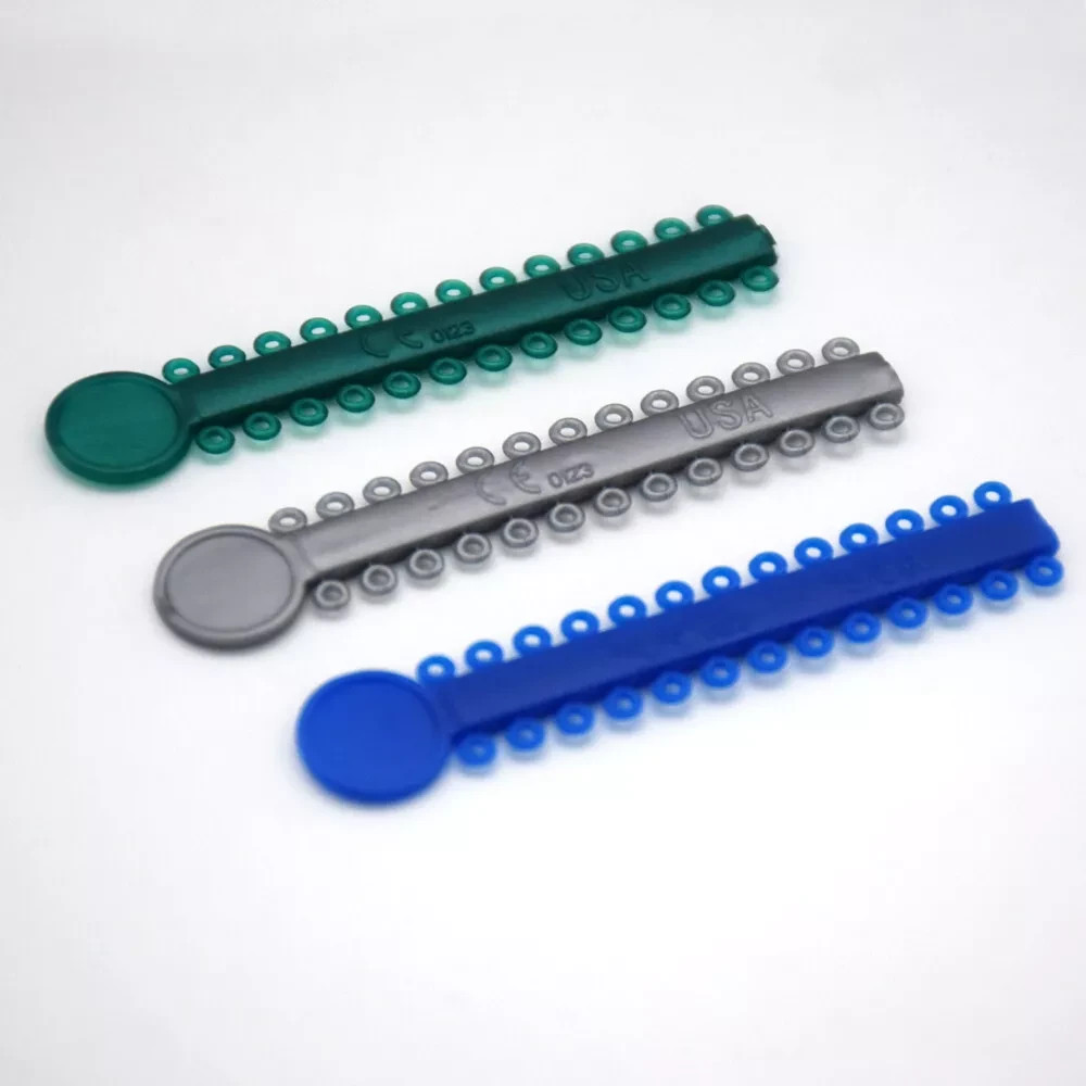 1040Pcs Orthodontic Ligas De Para Bracket Ligaduras Elastomeric Ligature Tie