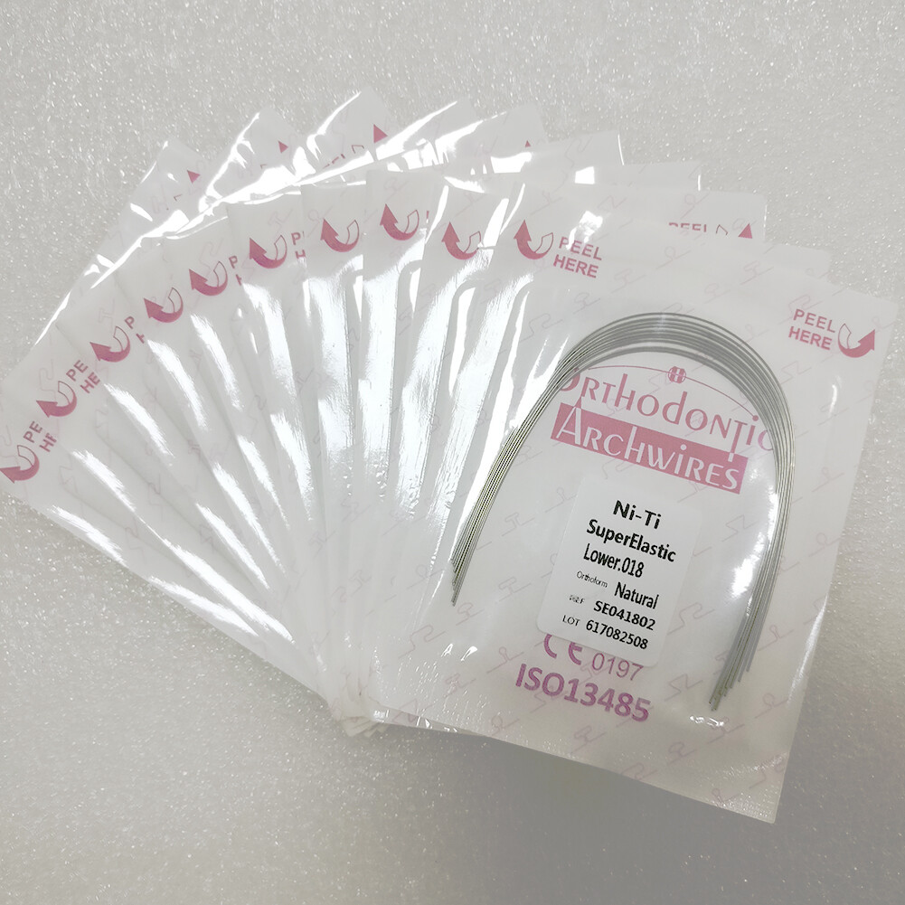 Dental Orthodontic NITI Arch Wires Braces Teeth Wire 12/14/16 10 bag Easyinsmile