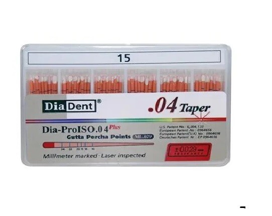 Diadent Gutta Percha Points 4% Free Shipping Worldwide