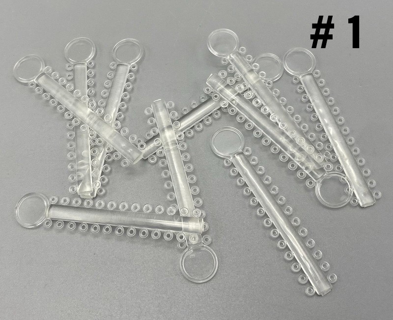 1 bag Dental Orthodontic Elastic Ligature Ties for Brackets Brace Rubber Bands