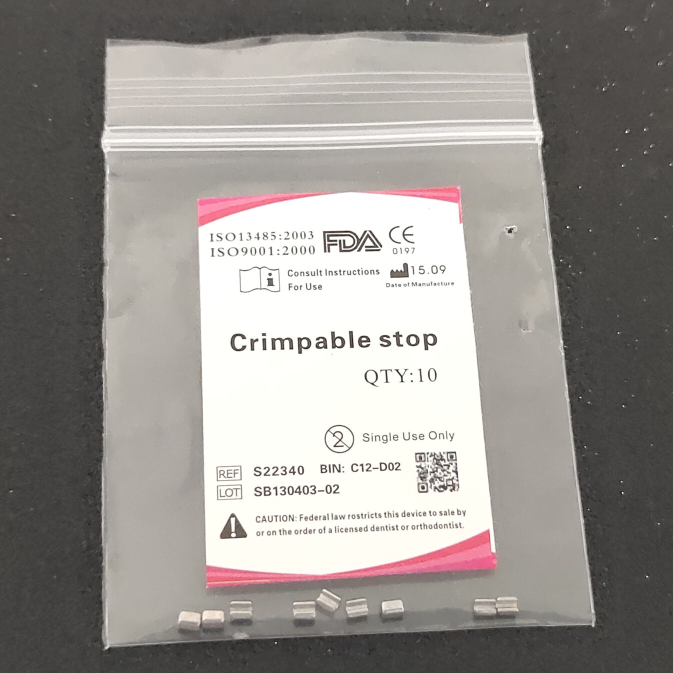 Crimpable Stop Hooks 10Pcs/bag Universal Dental Orthodontics Ortho Product