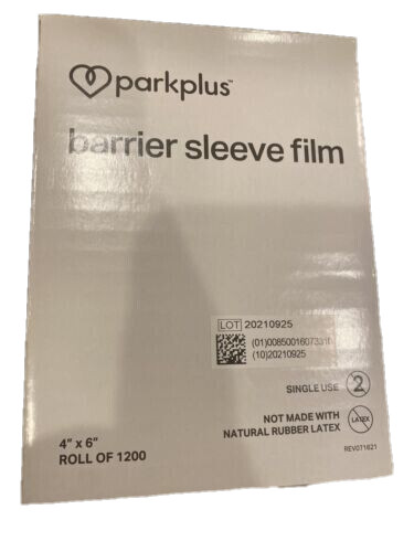 4″x6″ Barrier Sleeve Film For Dental Medical Tattoo BLUE OR CLEAR 1200/roll NEW