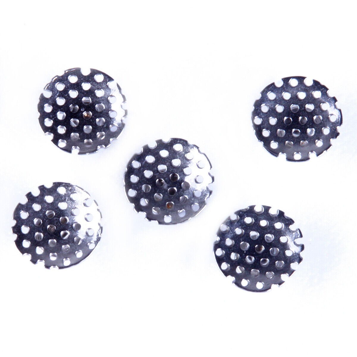 10pcs/bag Dental Orthodontic Lingual Buttons Bondable Round /Rectangular Base