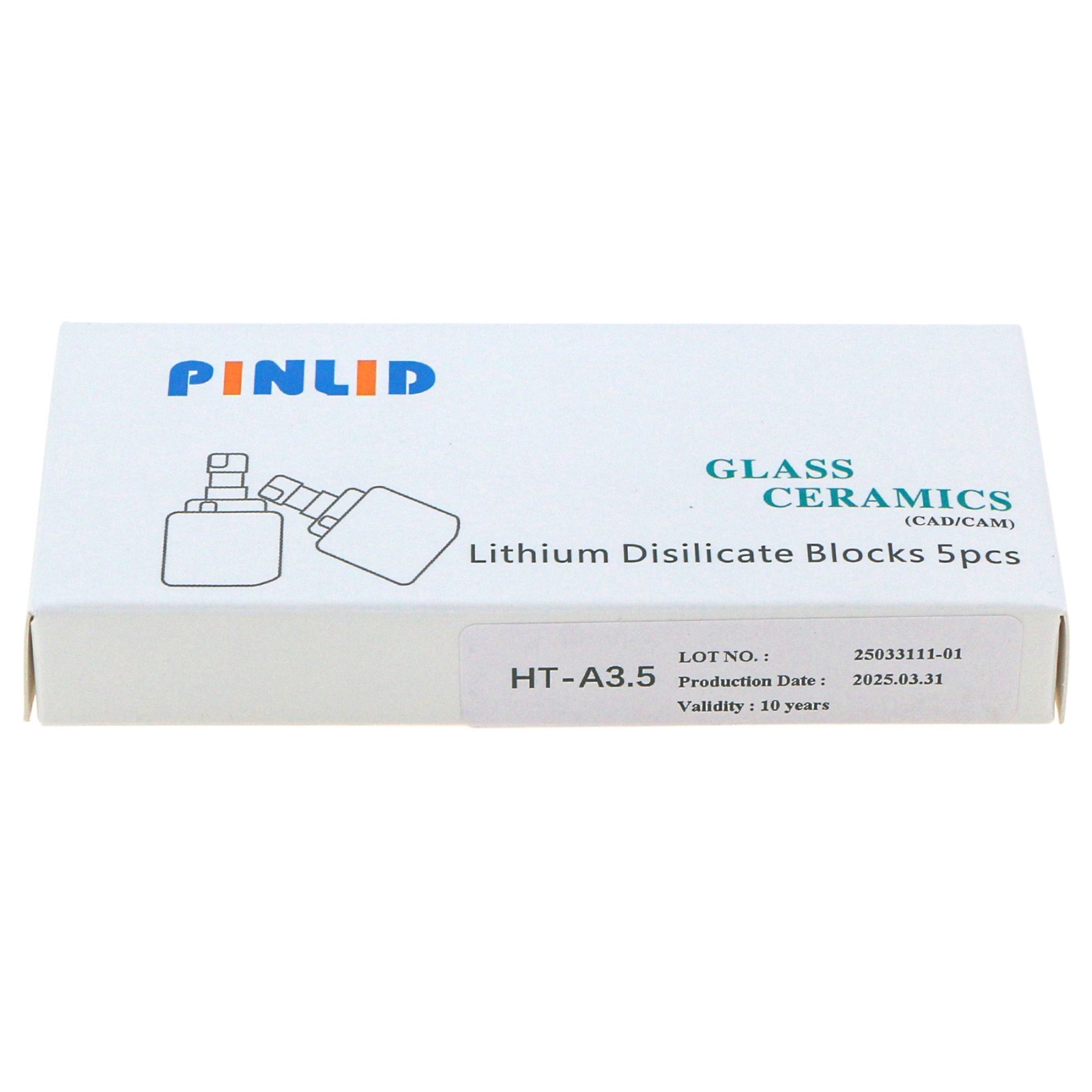 US C14 Glass Ceramic Lithium Dislicate Blocks HT A1 A2 A3 CEREC Emax CAD CAM