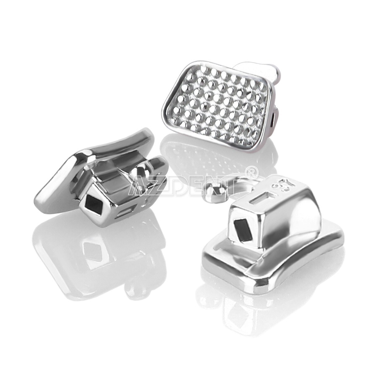 AZDENT Dental Orthodontic 1st Molar Buccal Tubes Bondable Non-Conv Roth/MBT .022