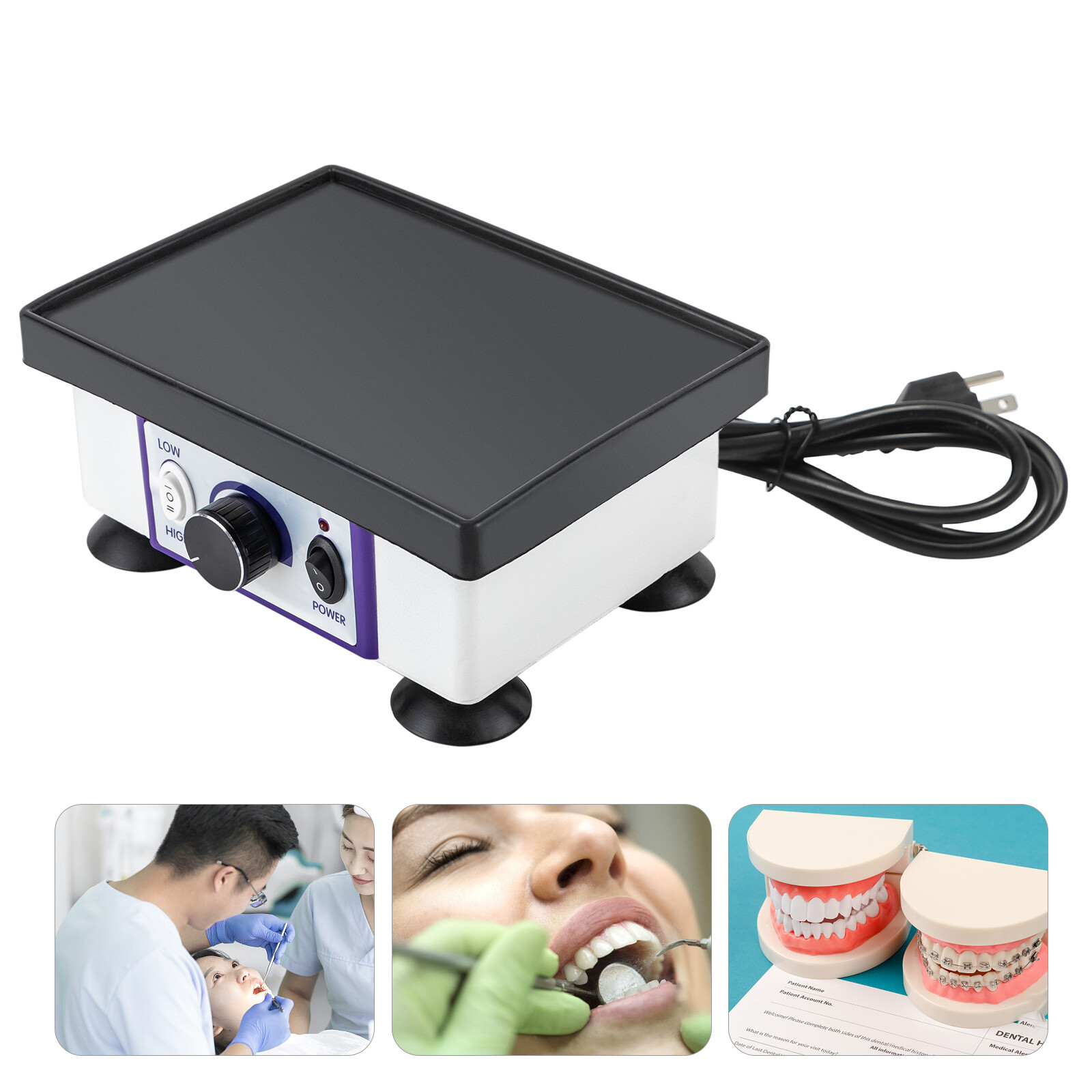 Lab Dental Model Square Vibrator Vibrating Shaker Electric Oscillator Equipment