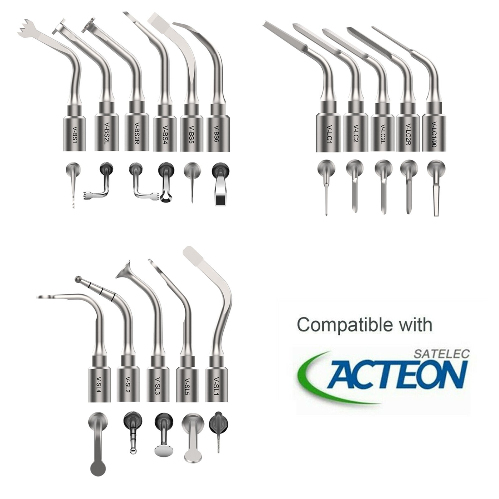 Dental Ultrasonic Surgery Tip For Acteon Satelec Piezotome 2 Cube Implantcenter2
