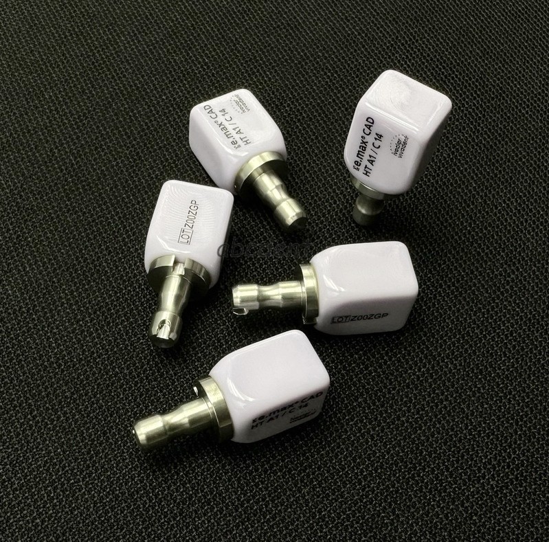 Dental Class Ceramic Blocks Cube Veneer LT HT A1 A2 A3 IPS C14 Emax CAD CEREC