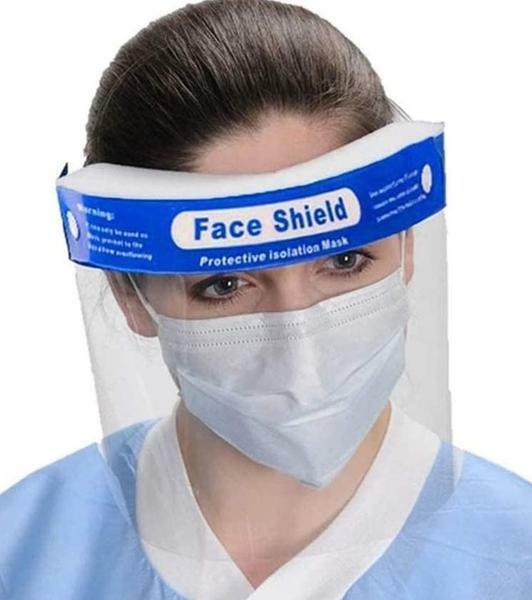 Safety Full Face Shield Guard Clear Protector Anti-Splash Oil Dust Proof Unisex