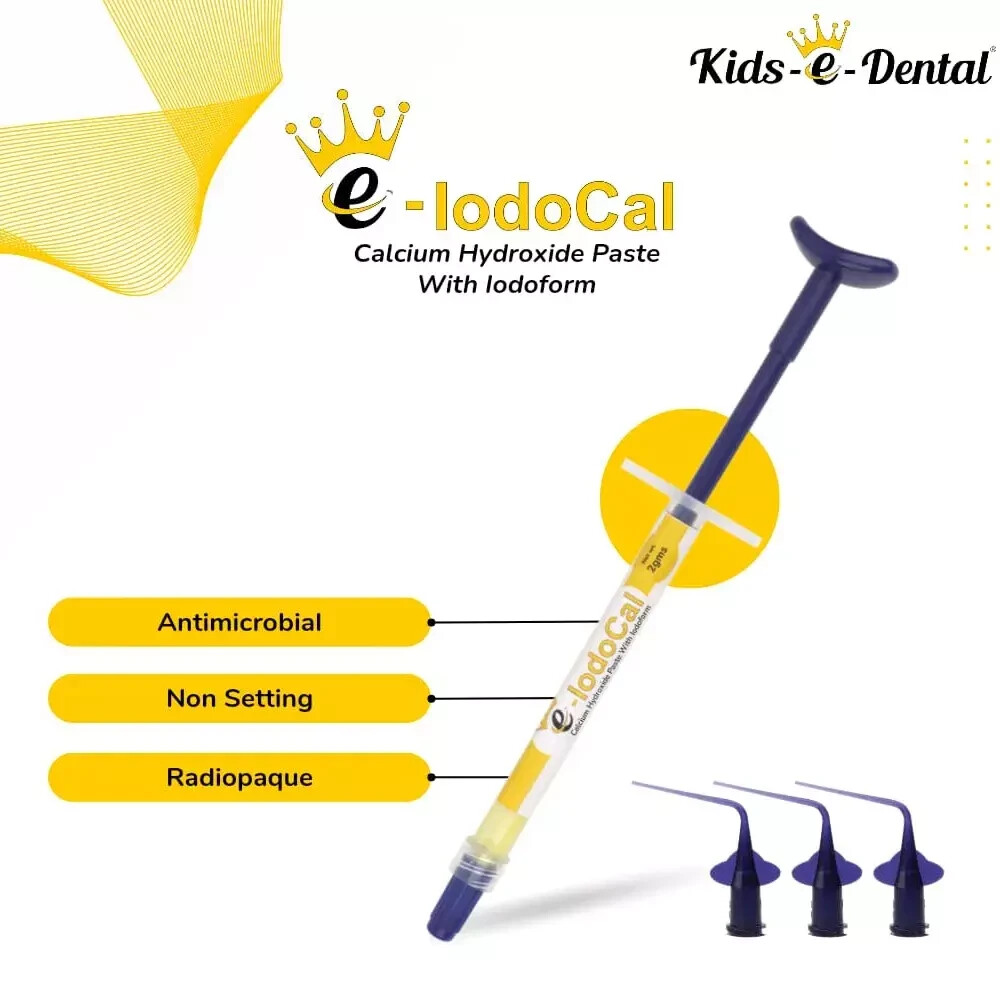 Kids-e-Dental E-IodoCal Calcium Hydroxide Paste