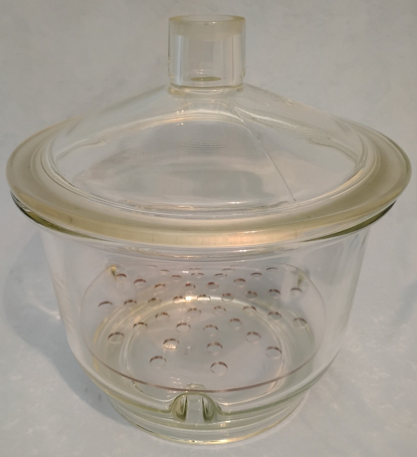 Corning PYREX Glass 10.5 L Large Vacuum Desiccator 11.5” Outside Diameter