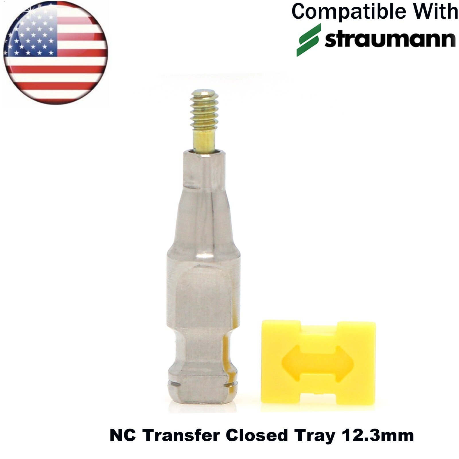 US Dental Fits Straumann ITI Transfer Open/Closed Tray NC/RC Impression Coping