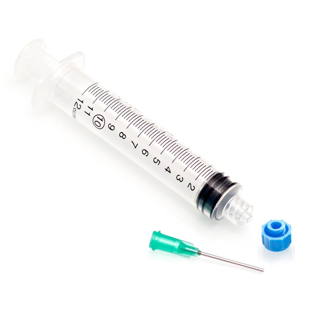 Dispense All – The 5 Pack – 10ml Industrial Syringes with 18g Blunt Tip and Caps