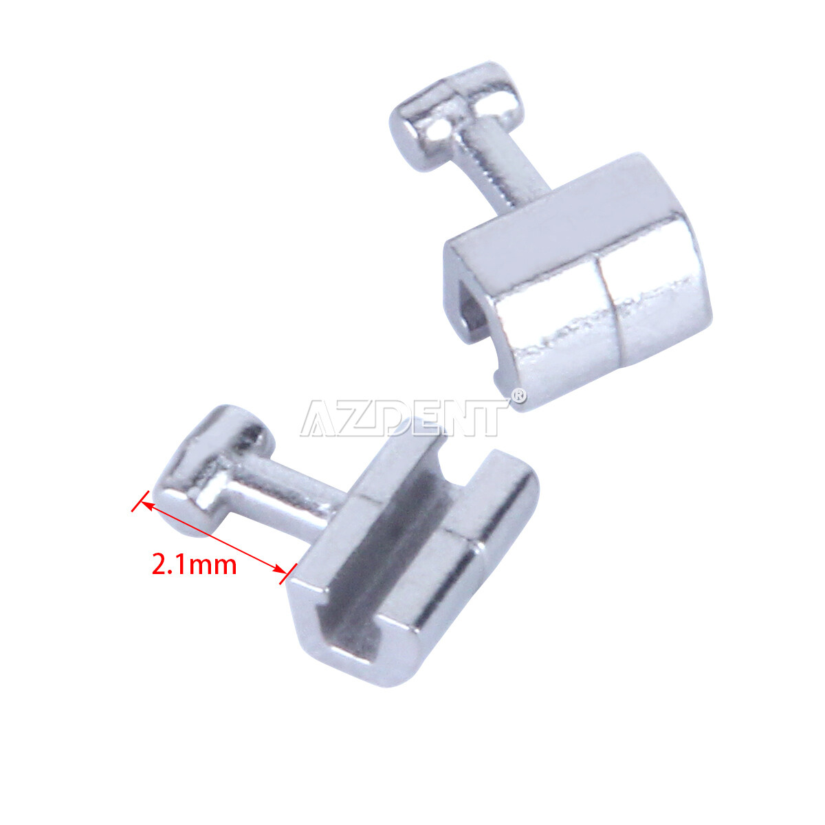 10PCS/Pack AZDENT Dental Orthodontic Short Type Crimpable Hook for Arch Wire