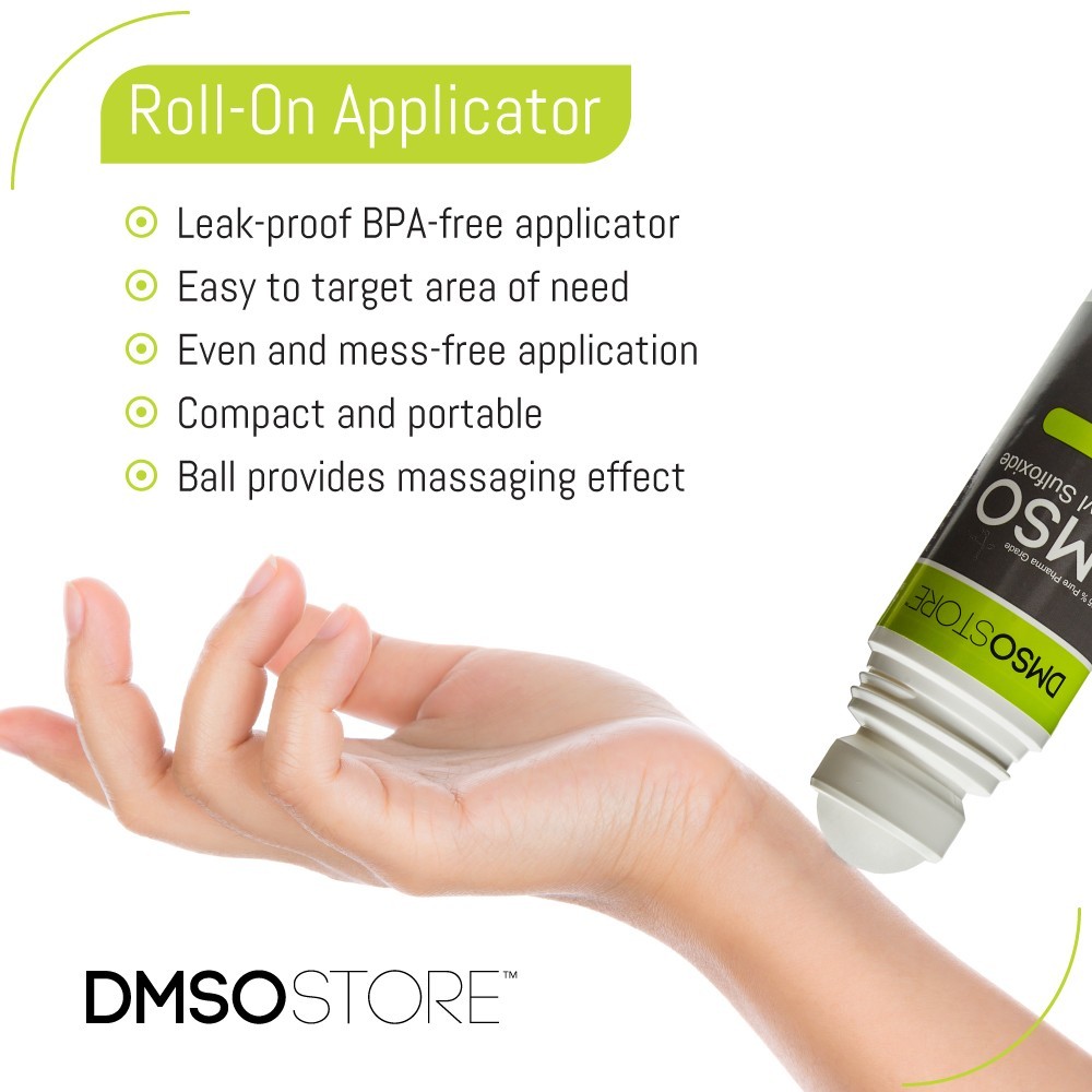 DMSO Roll on 3 oz with Peppermint Scent
