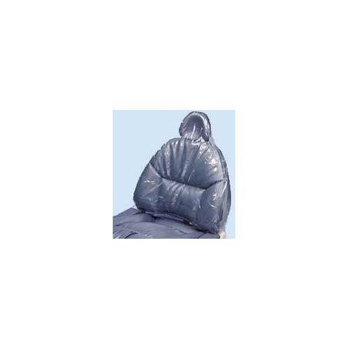 Filmtech 504 Brixton Chair Cover Clear Disposable Sleeve Half 27.5″ x 24″ 225/Pk